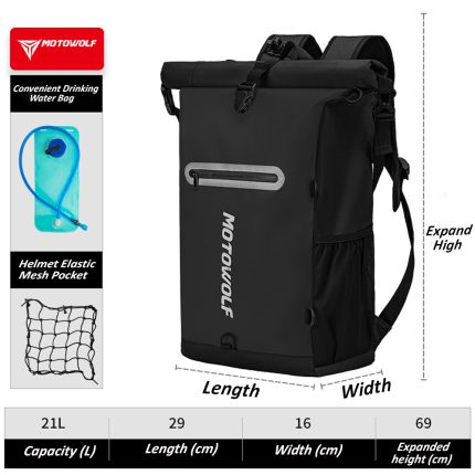 Motowolf MB3 Backpack - Image 3