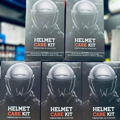 Helmet care kit