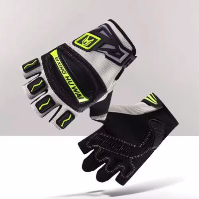 HZ1071 Premium Half Gloves